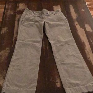 Ann Taylor Loft Tan/Khaki Corduroys Size 6 Long